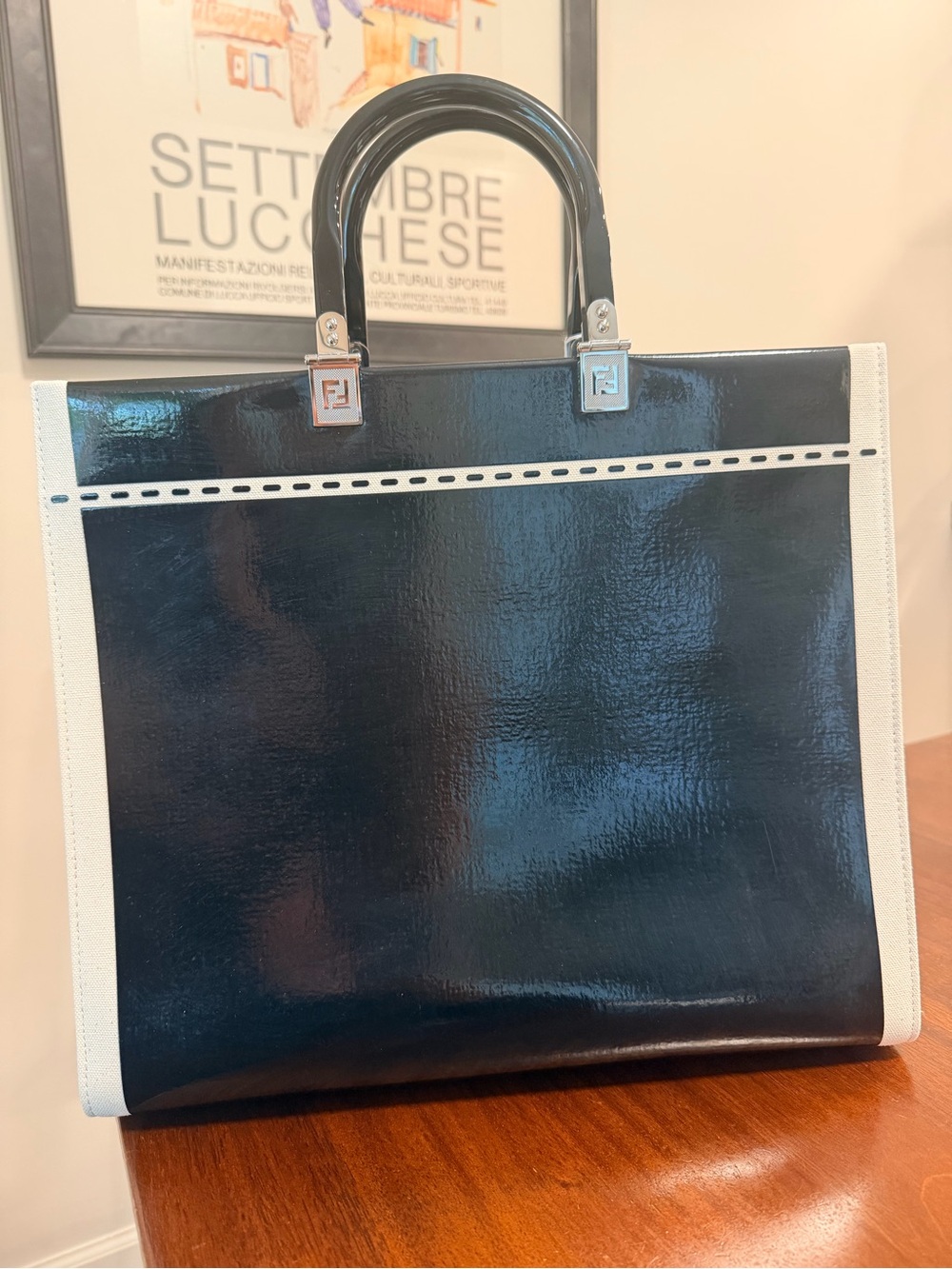 Fendi Roma Medium Sunshine Tote - Picture 2 of 8